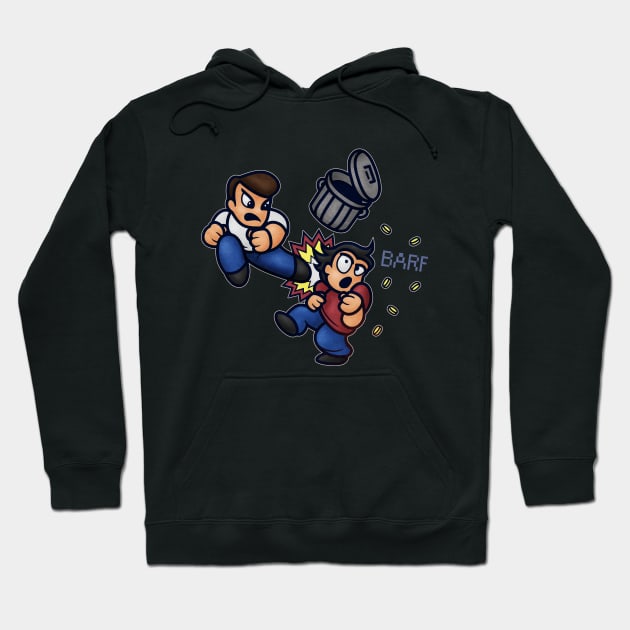 City River Ransom Barf Hoodie by Kari Likelikes